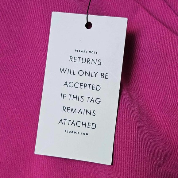 NWT Eloquii Pants Fuxia Size 16 - Picture 11 of 12